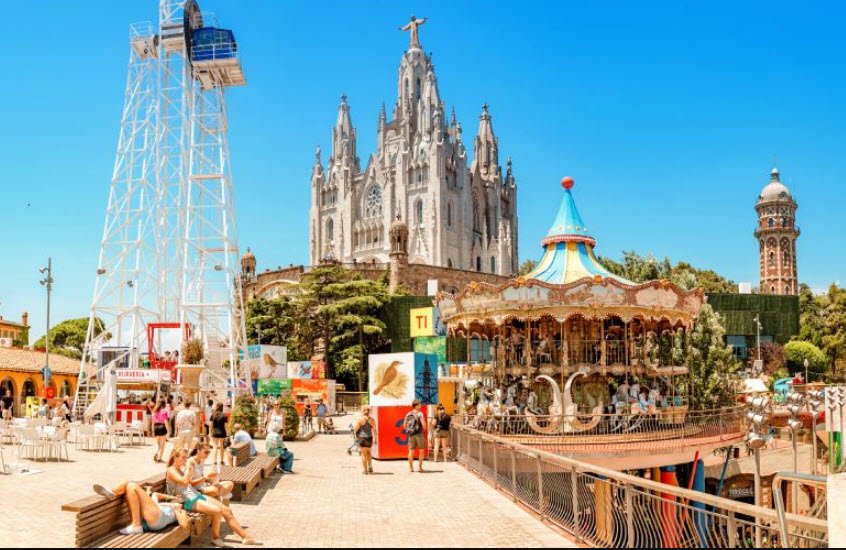 Tibidabo Amusement Park, Spain